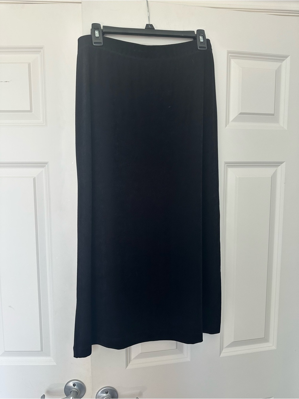 Chico's Black Maxi Skirt - Sleek Straight Design
